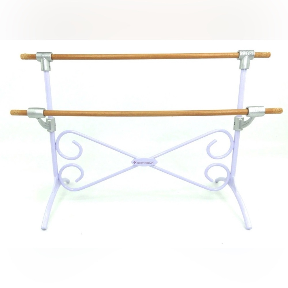 American Girl Doll Ballet Barre Bar Purple Dance Studio Accessory for 18" Doll